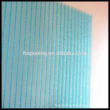 6mm Glitzer Polycarbonat-Folie Polycarbonat-Wellblech mit versiegelter Kante